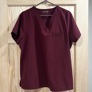 Mandala Scrub Top Womens Large